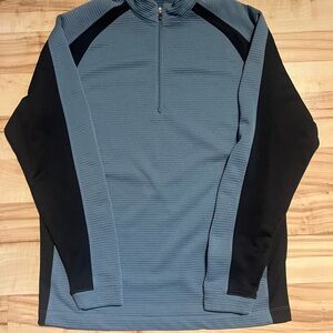 Nike Golf Quarter-Zip Pullover Blue/Black